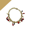 Red Evil Eye Charm Bracelet