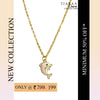 Pink Dolphin Pendant Charm Necklace