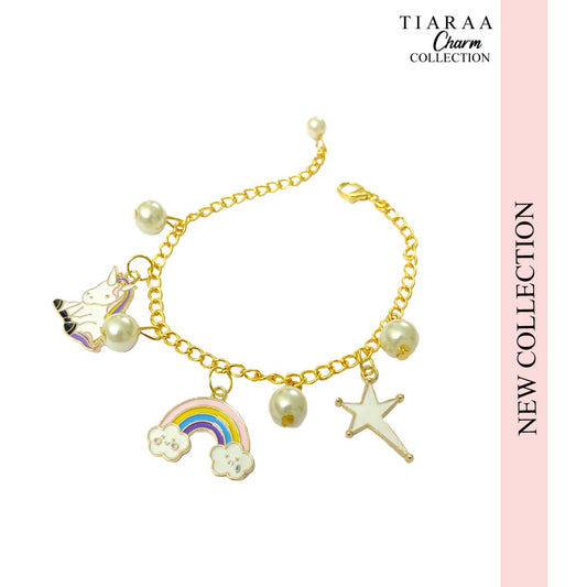 Unicorn Multi Charm Bracelet