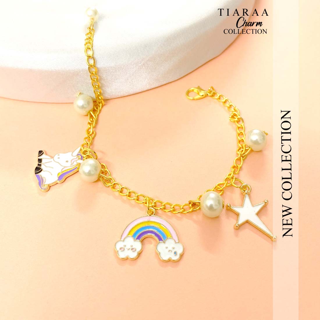 Unicorn Multi Charm Bracelet