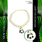 Panda Imitation Pearl Charm Bracelet