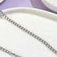 Silver Curb Chain Necklace
