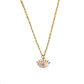 Pink Evil Eye Pendant Charm Necklace