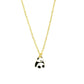 Panda Pendant Earrings Combo Set