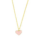 Pink Heart Charm Pendant