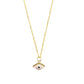 Pink Evil Eye Charm Pendant Earrings Combo