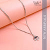 Dancing Girl Silver Charm Necklace