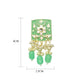 Light Green Meena Kundan Polki Jhumka