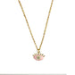 Pink Evil Eye Pendant Charm Necklace